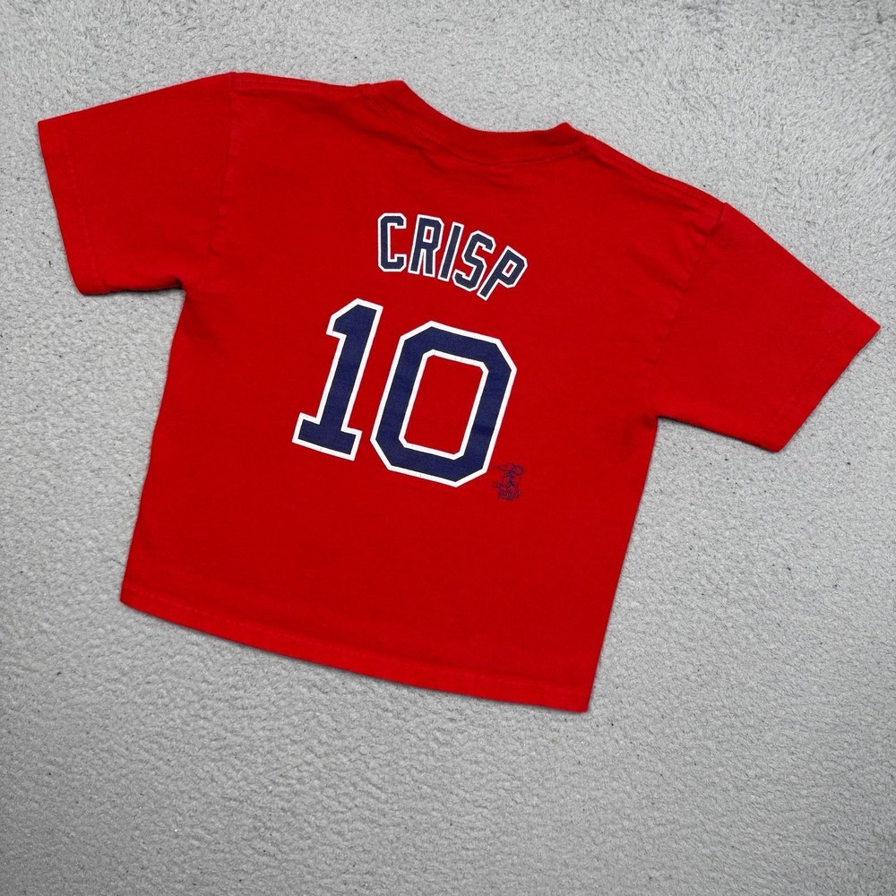 Kids Vintage Y2K Boston‎ Red Sox Coco Crisp MLB T-shirt